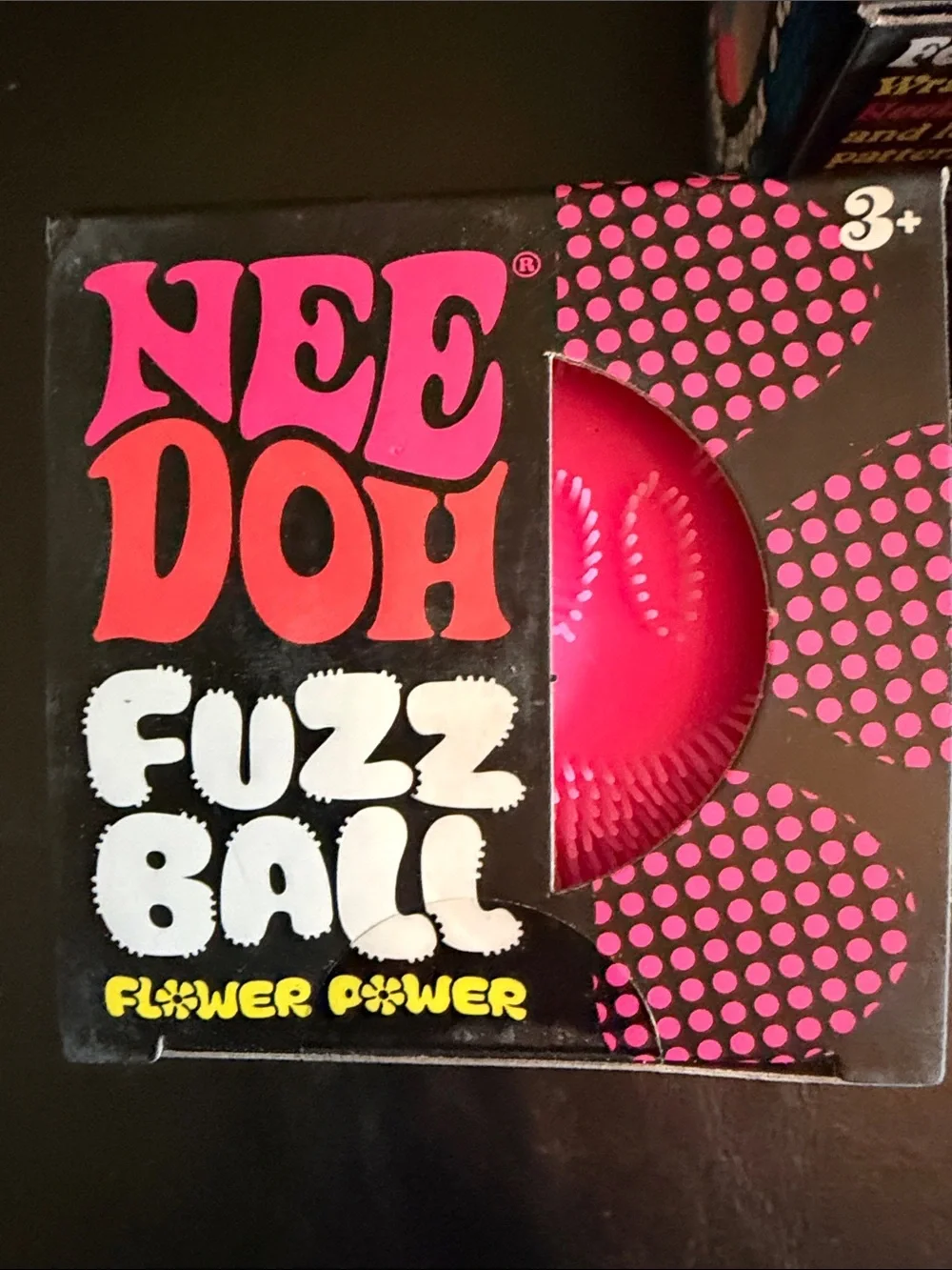 NEE DOH Fuzz Ball Pack - Blue, Pink, Purple 3 pack